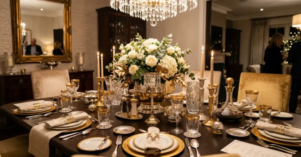 Luxe Metallic Decor