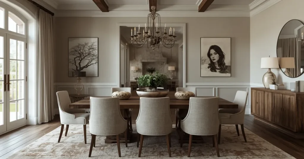  Luxury Farmhouse Dining Room