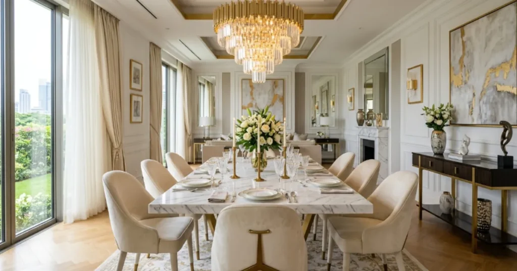  Luxury Marble Dining Room