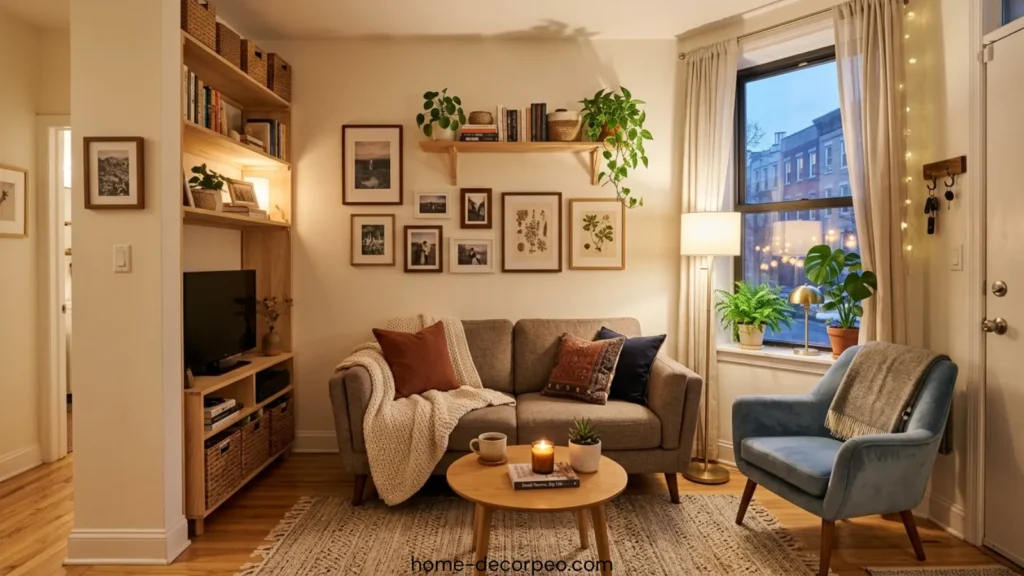 Make Small Living Rooms Feel Cozy