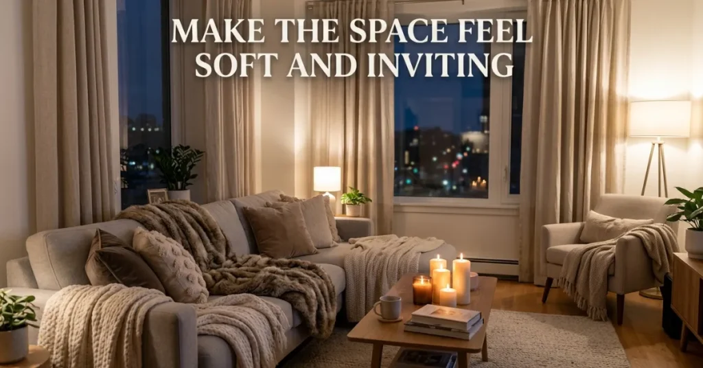 Make the Space Feel Soft and Inviting