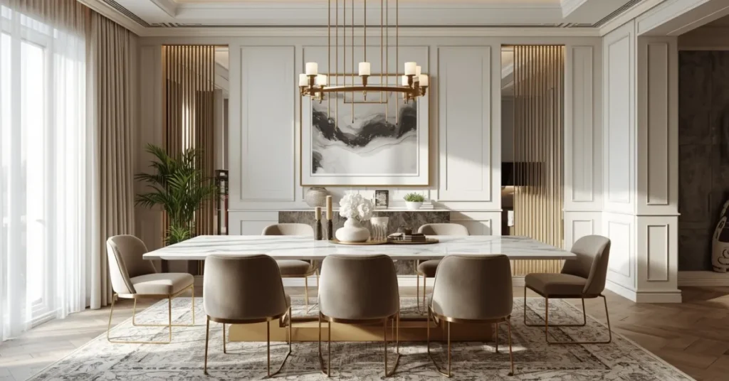 Marble Dining Tables for Instant Sophistication