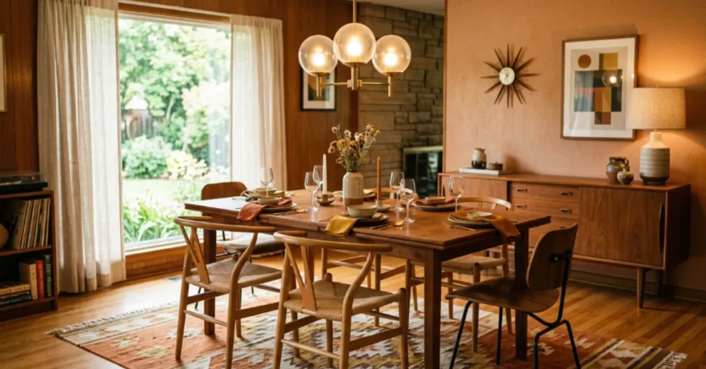 Mid-Century Vintage Dining Spaces