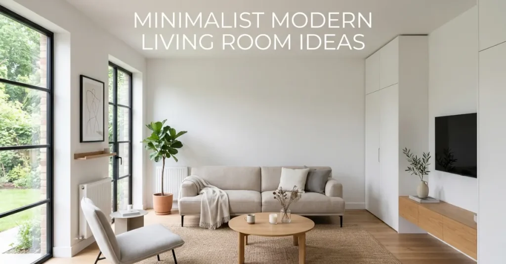  Minimalist Modern Living Room Ideas