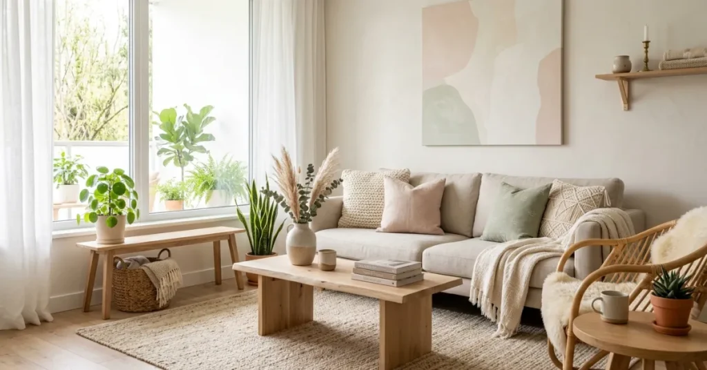 Minimalist Pastel Boho Decor