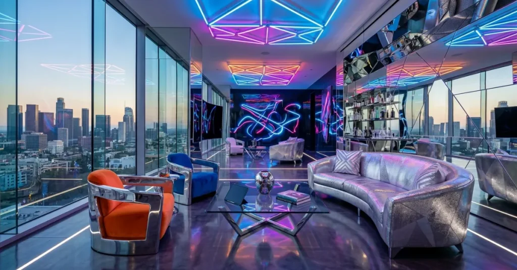 Mirror, Chrome & Glass Futuristic Vibes