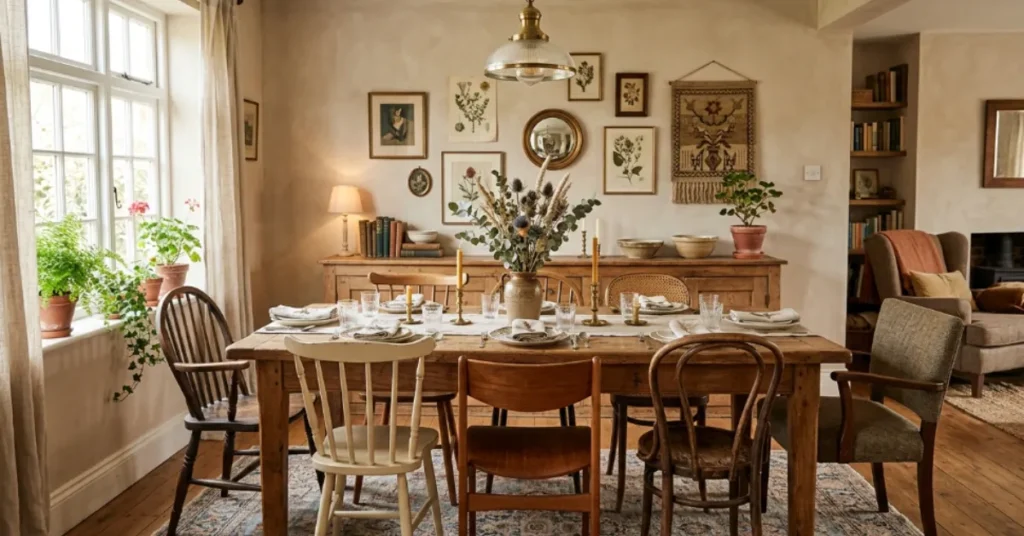 Mismatched Vintage Chairs