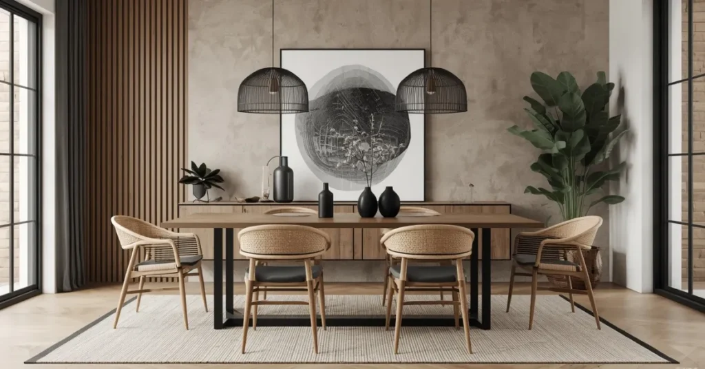 Mix Modern and Bohemian Decor