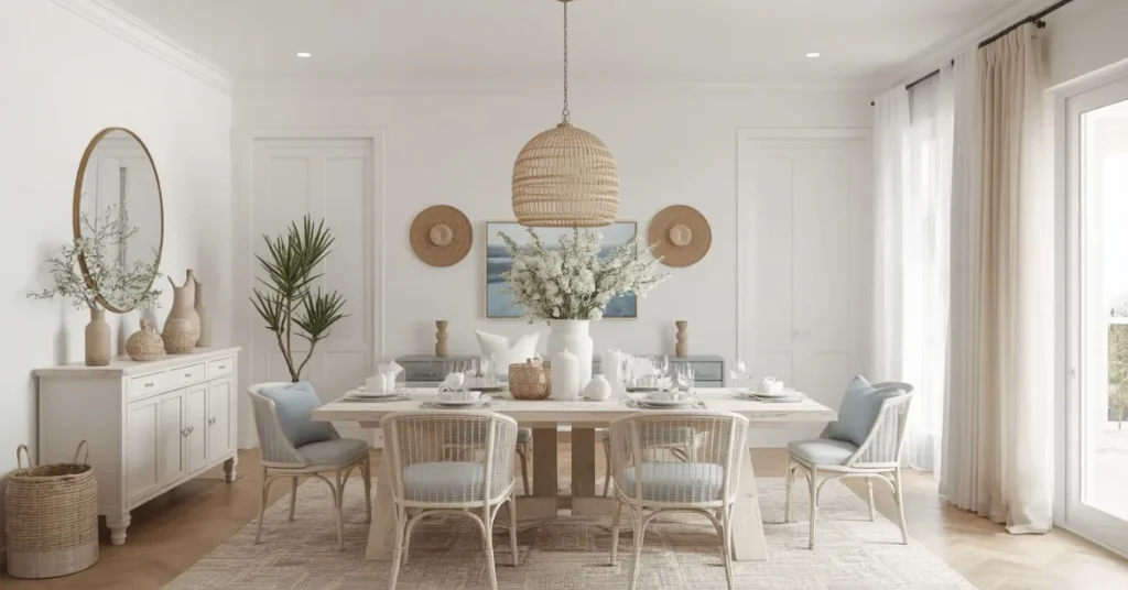 Modern Coastal Dining Room