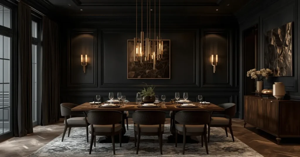 Moody Dining Room Design
