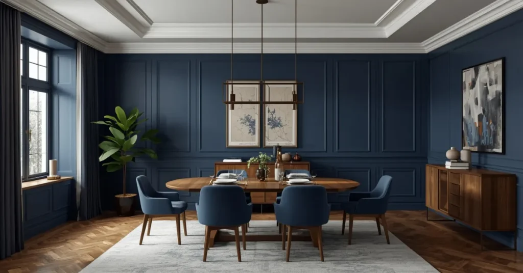 Navy Blue Depth
