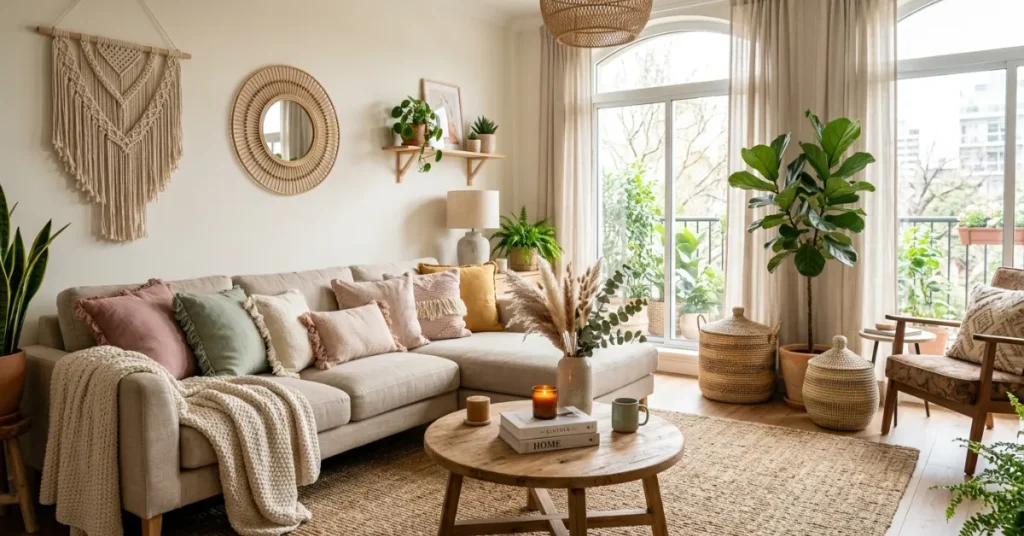 Neutral Boho with Pastel Pops