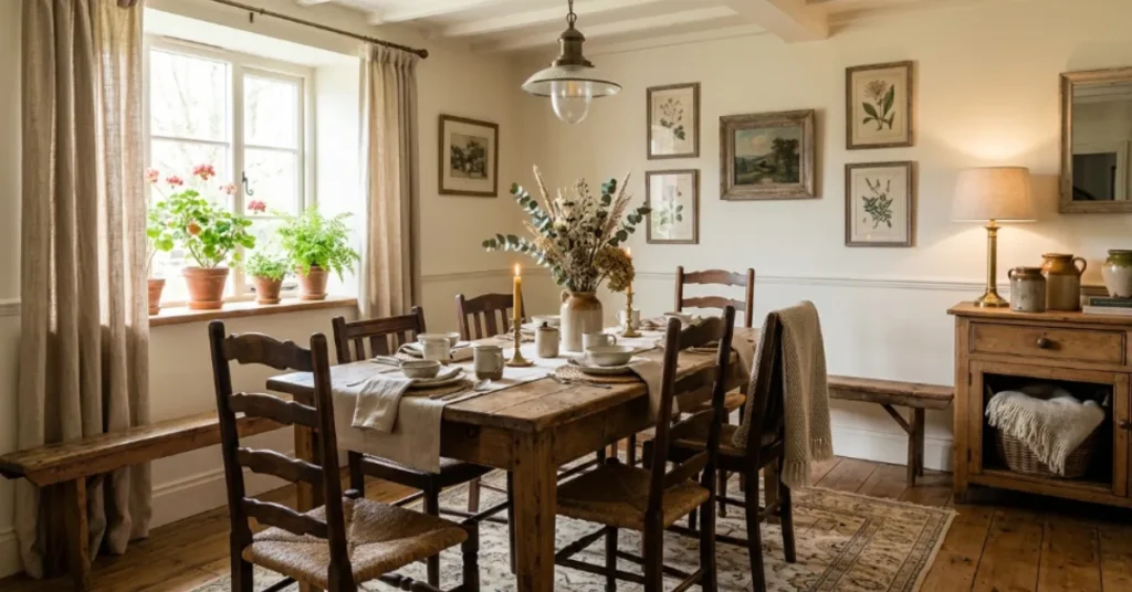  Neutral Vintage Dining Rooms