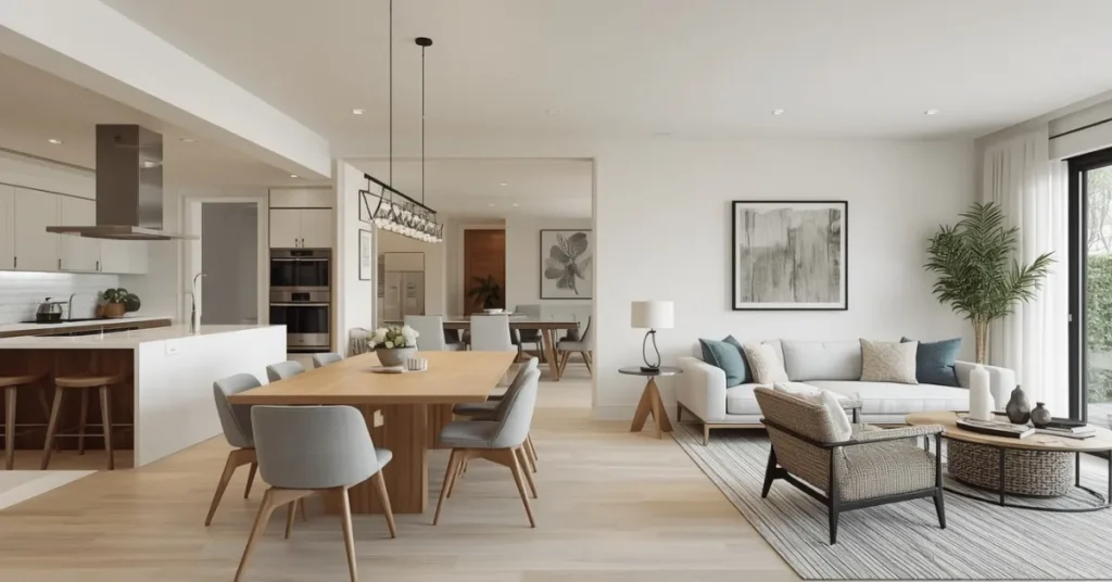 Open Concept Dining Room