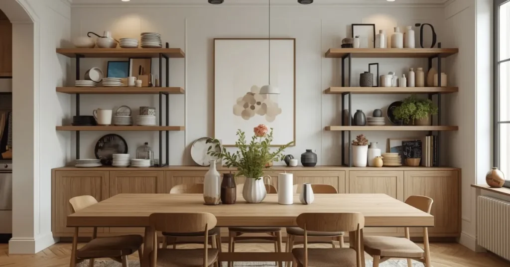 Open Shelving Displays
