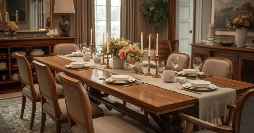 Oversized Wooden Dining Tables