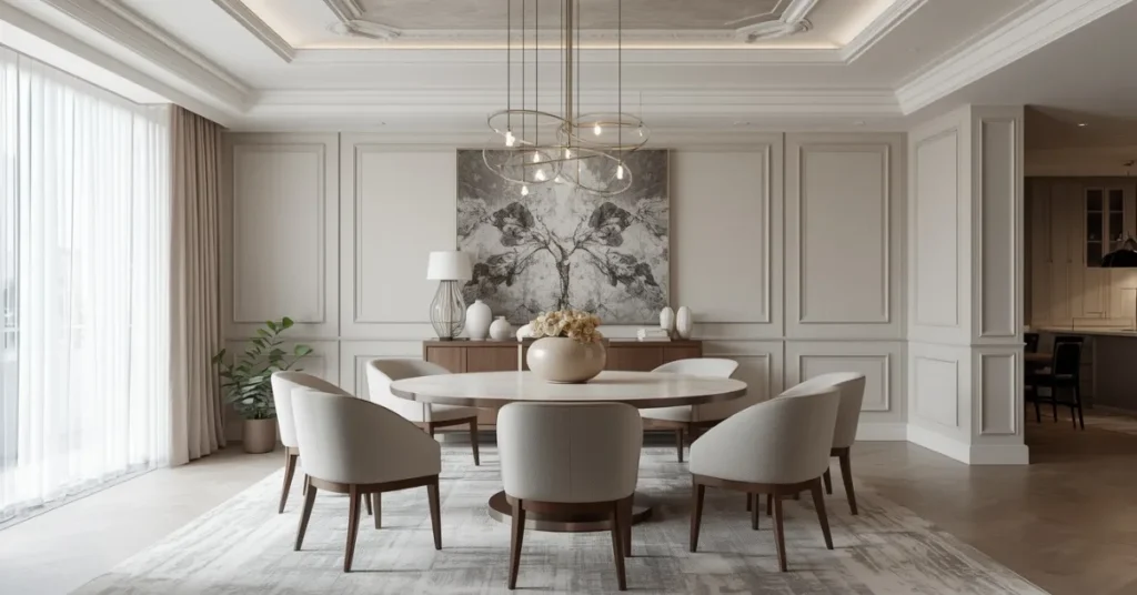 Round Dining Table Elegance