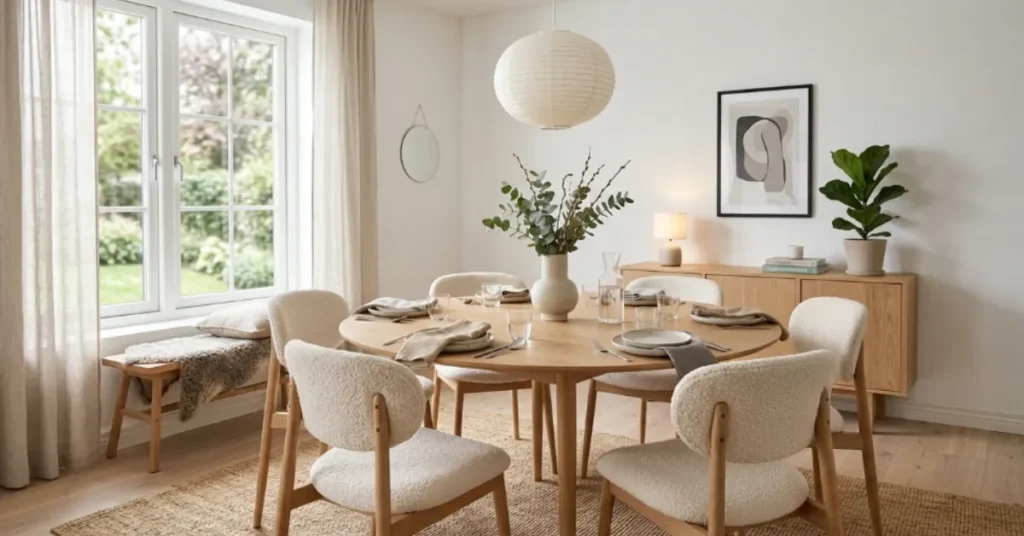  Scandinavian Dining Room Vibes