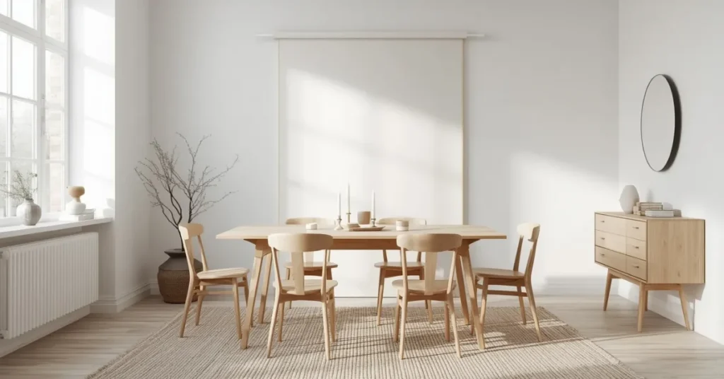 Scandinavian Dining Space