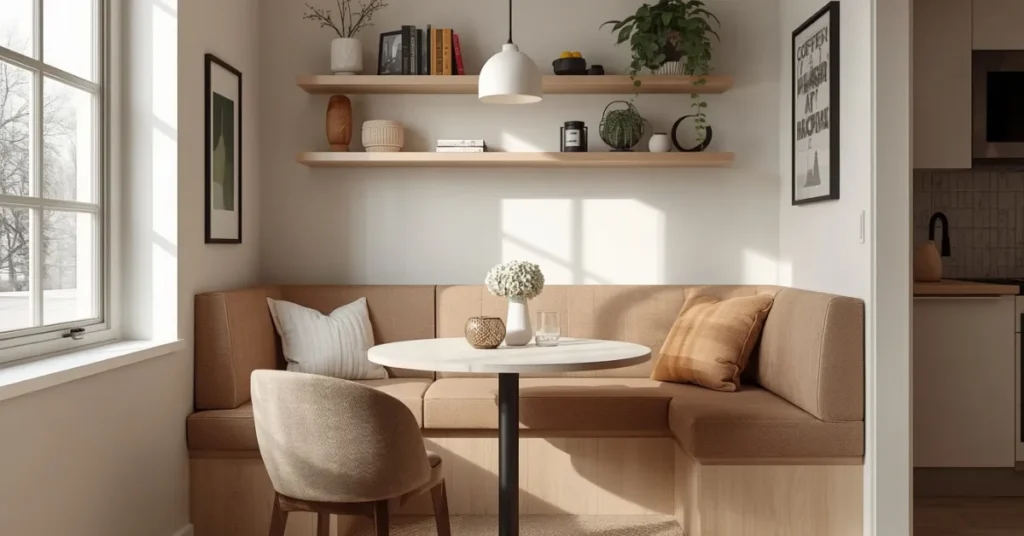 Small Apartment Dining Nook