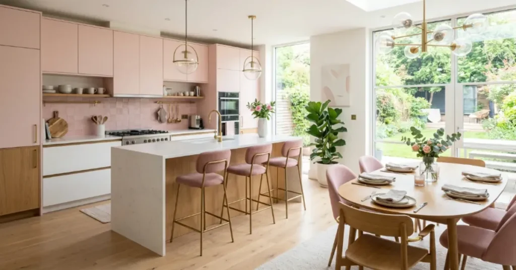  Soft Pink Luxury Apartment Style