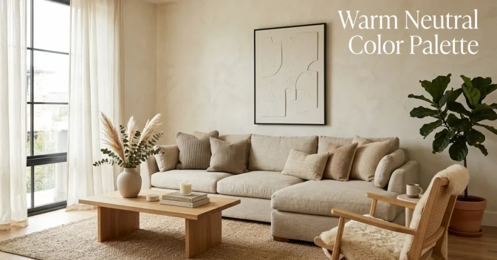  Start with a Warm Neutral Color Palette
