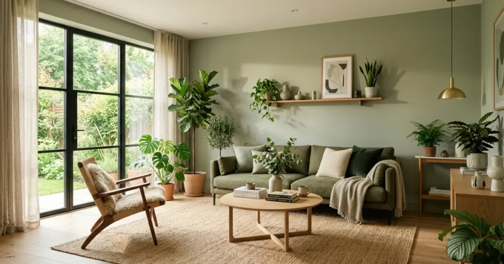 Styling Tips for a Perfect Green Living Room