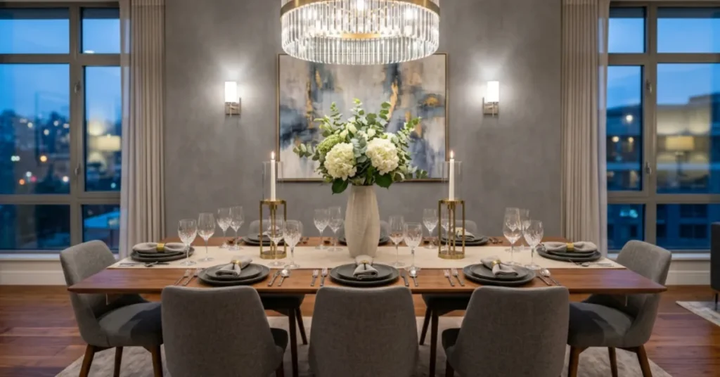 Symmetrical Table Styling