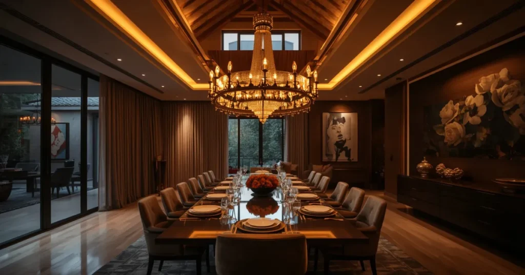 tatement Oversized Chandelier