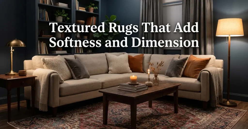 Textured Rugs That Add Softness and Dimension