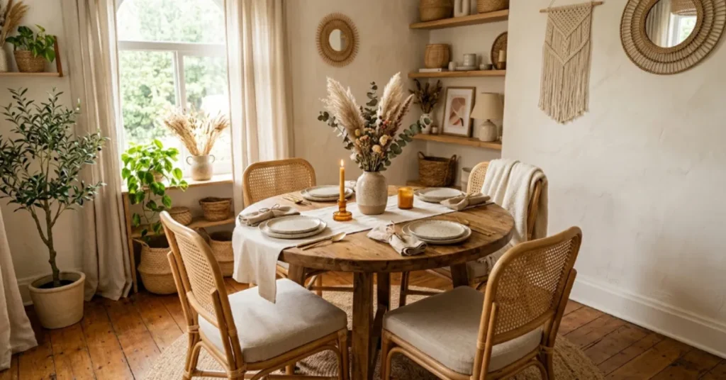 Try a Round Dining Table
