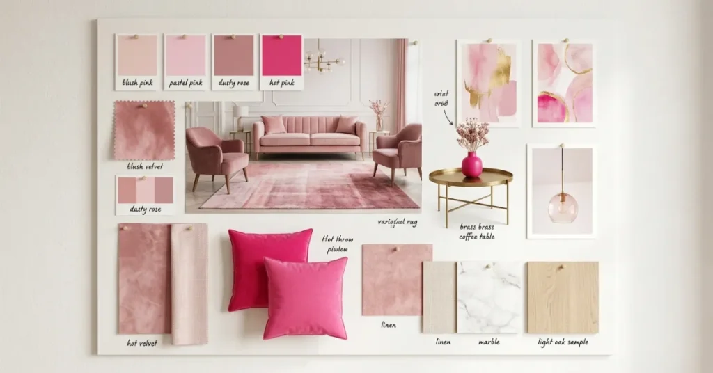 Understanding Pink in Interior Design