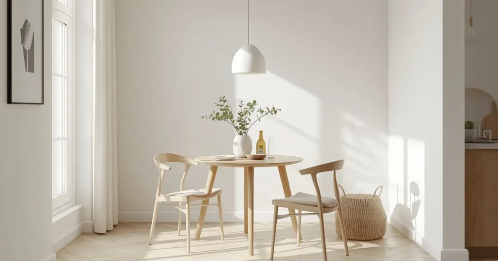 Use a Round Dining Table