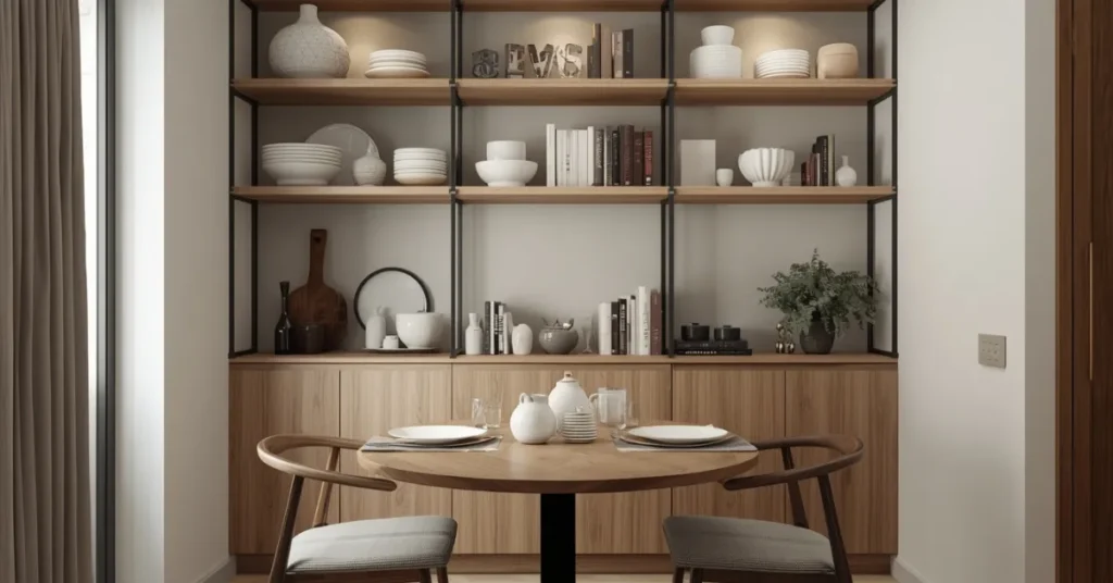  Use Open Shelving