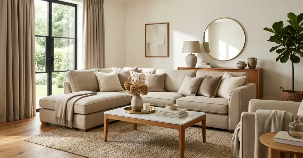 Use Warm Neutral Color Palettes for a Soft Elegant Look