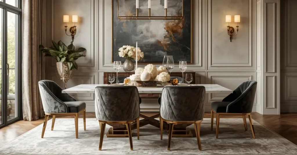  Velvet Dining Chairs for a Glam Look