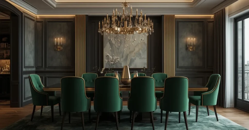 Velvet Dining Chairs for a Luxe Feel