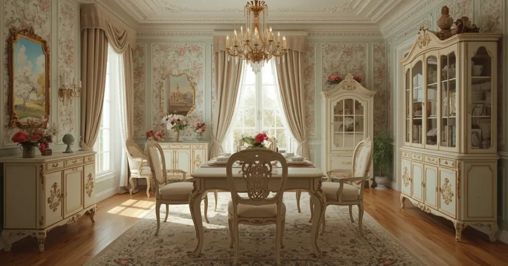 Vintage-Inspired Dining Room