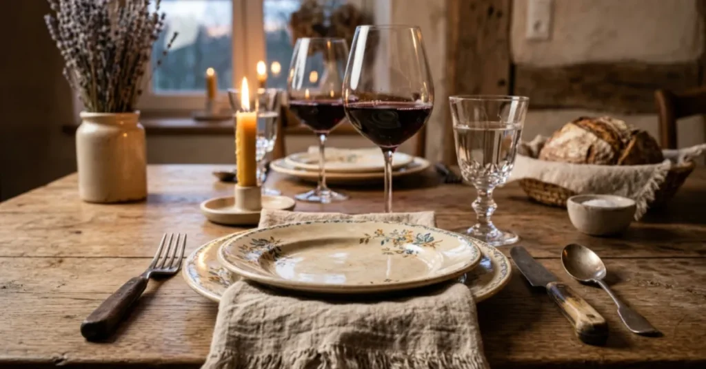 Vintage Tableware Styling