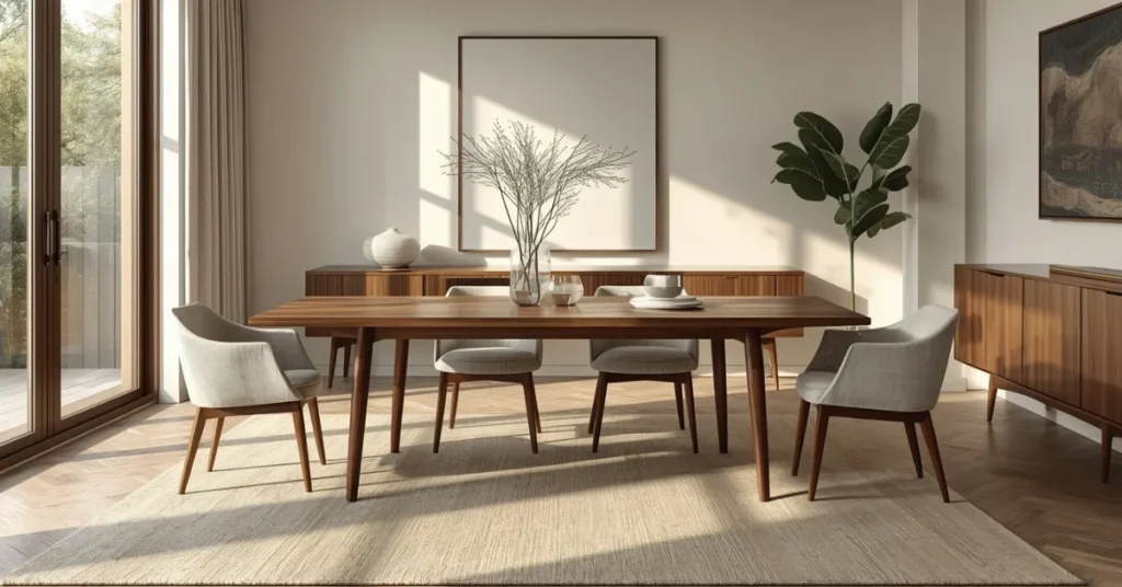 Warm Walnut Dining Tables