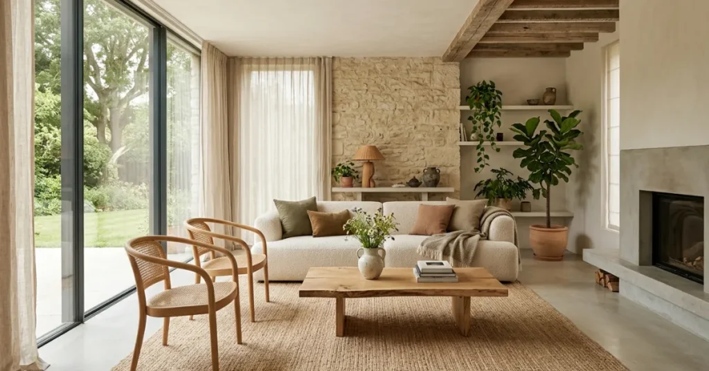 What Is an Organic Modern Living Room?