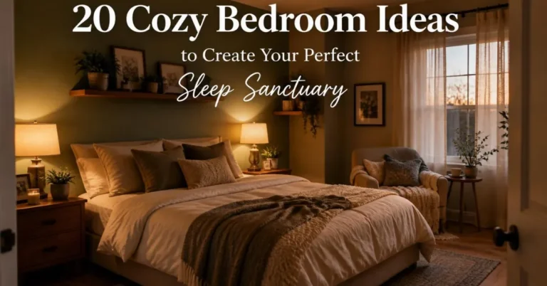 20 Cozy Bedroom Ideas to Create Your Perfect Sleep Sanctuary