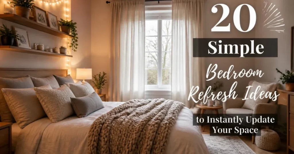 20 Simple Bedroom Refresh Ideas to Instantly Update Your Space
