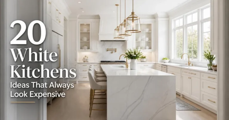 20 White Kitchens Ideas That Always Look Expensive