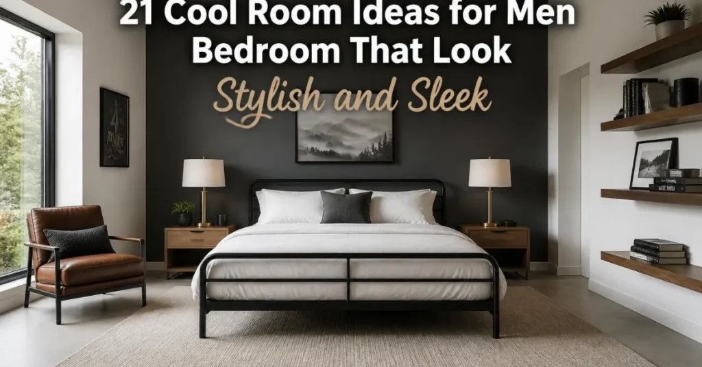 21 Cool Room Ideas for Men Bedroom That Look Stylish and Sleek