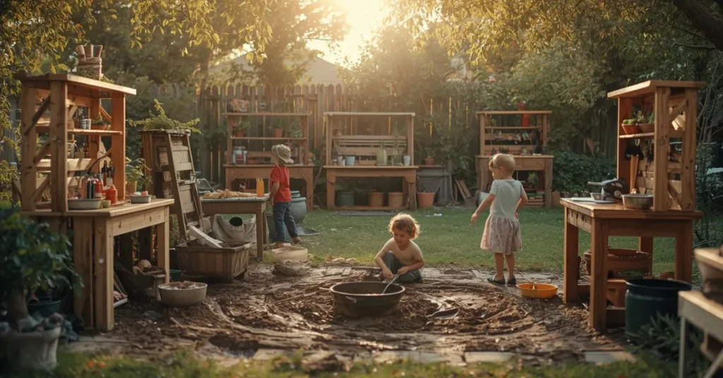 23 Mud Kitchen Ideas Kids Will Love All Year Long