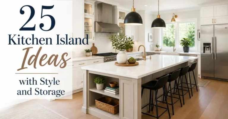 25 Kitchen Island Ideas with Style and Storage