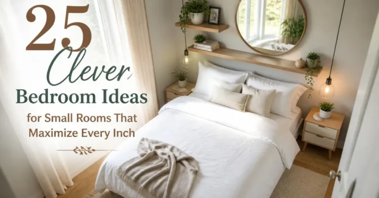25 Clever Bedroom Ideas for Small Rooms That Maximize Every Inch