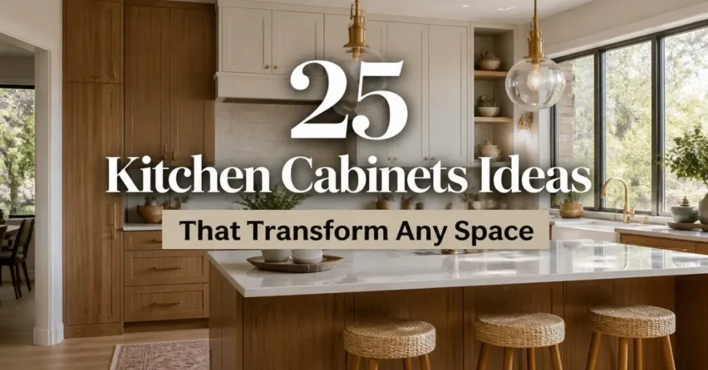 25 Kitchen Cabinets Ideas That Transform Any Space