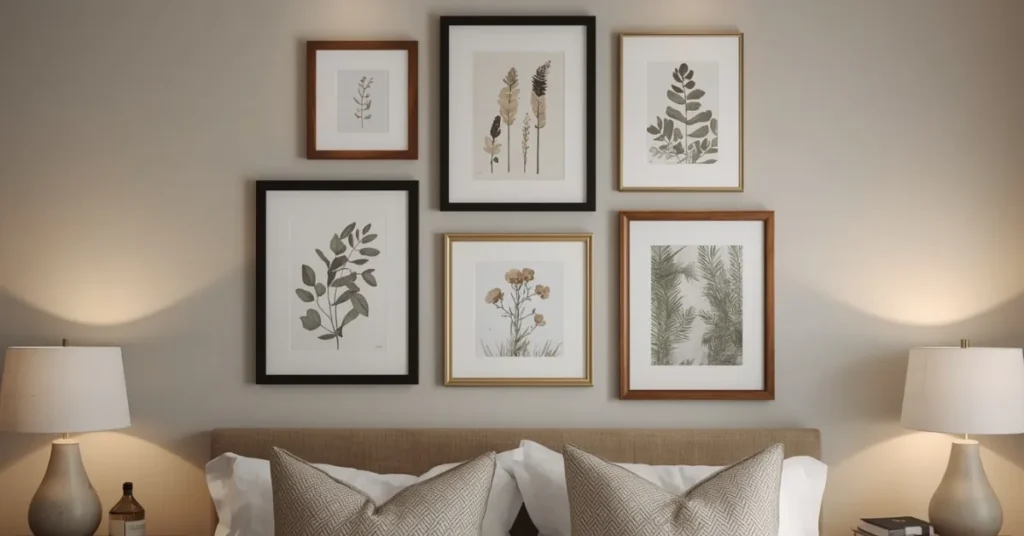 A Gallery Wall of Personal Art
